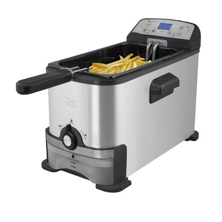 KALORIK Silver 3.2 qt Programmable Deep Fryer FT 44247 BK